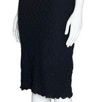 Forever 21 Vintage 90s Y2K Black Embroidered Midi Skirt Medium Whimsigoth Fairy Photo 0