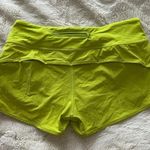Lululemon Speed Short *4-way Stretch 2.5" Lined Short - 6 Antidote Green Photo 3