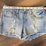 Angel Kiss  Girls Mid-Rise Destroyed Jean Shorts Size 0 Photo 8