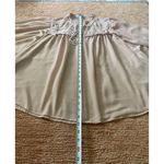 She & Sky   Women’s Pink Lace Blouse M 70% Silk Boho Peasant Romantic Style Photo 5