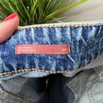 Pilcro and the Letterpress Pilcro Anthropologie Jeans Women's 30 High Rise Straight Distressed Acid Wash Photo 9