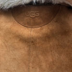 UGG  SHEARLING TAN SUEDE COAT Photo 7