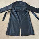 Each Other vegan leather trench coat Size M Photo 2