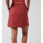 Athleta  Farallon Skirt Size L In Dried Cinnamon Red Stretch Sporty Athleisure‎ Photo 1