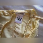 Beginning Boutique  Claire Yellow Crop Top Photo 2