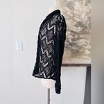 Free People  Until Sundown Shirt in Black Size XS NWOT $98 Photo 2