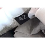 P448  Thea Glitter Casual Designer Sneakers White Silver Size 42 (9-9.5) NEW Photo 11