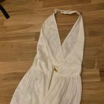 Balmain NWT silk halter backless white maxi dress Photo 8