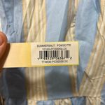 Summersalt  Womens Dress 2XL Organic Cotton Bow Stripe Midi Smock Summer Fair Photo 8