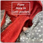 Athleta Kaleidoscope Cord Mini Skirt Orange Red Size 4 Corduroy #918970 Photo 6