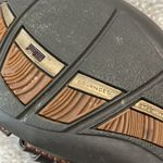 Ariat  Black Brown‎ Woven Leather Small Wedge Buckle Strap Sandal Size 8 Photo 11