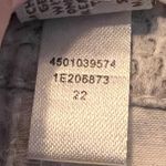 Chico's  Snakeskin Skirt Women’s size 1 (8) PAINTED PYTHON Staci Sateen Stretch Photo 6