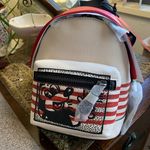 Coach Authentic  Pebbled leather L.Edition Mickey Mouse small backpack/Crossbody Photo 0