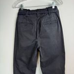 American Eagle Womens Tapered Pants Trousers Sz 4 LONG Belted Tie Waist Photo 10