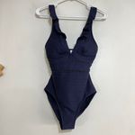 One Piece Sea Level Casablanca Spliced Frill  Swimsuit Photo 4