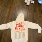 Zach Bryan Sweatshirt White Size M Photo 1