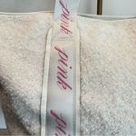 Victoria's Secret Pink Cozy Plush Faux Sherpa Weekender Travel Tote Shoulder Bag Photo 3