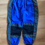 ASOS size 8 Blue jogger animal print streetwear abstract print black green pants Photo 4
