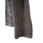 J. Jill Cotton/Linen Blend open weave delicate cardigan taupe LP Gray Size L Photo 1