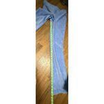 Aerie NWT Womens Groove On Blue High Rise Velour Ribbed Flare Pants Size Small Photo 7