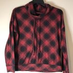 Maurice's Women’s Lakeside cozy plaid Cowl neck long sleeve shirt top sweatshirt Photo 0