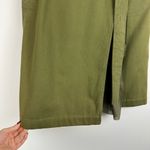 ZARA NWT  SRPLS Military Wrap Layered Midi Skirt Sz XS Green Photo 9