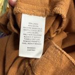 Abound  Linen Blend Shorts High Waist Button Front‎ Casual Brown 1X Photo 2