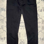 Aerosmith Aeropostale Y2K Jeans Women’s 29 Slim Straight Black Denim 29x32 EUC Photo 0