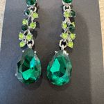 Emerald Green and Lime Drop Earrings Photo 6