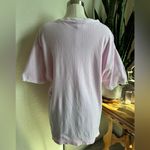 Disney Vintage  Tinker Bell Waffle‎ Knit Henley Pink Tee L Photo 6