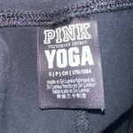 PINK - Victoria's Secret  Yoga‎ Leggings Rainbow Logo Athleisure Black Size S Photo 6