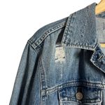 Madewell The Oversized Denim Jean Jacket in Junction Wash: Distressed Edition S Photo 4