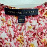 Adrienne Vittadini Dainty Floral Blousy Sleeveless Peplum Top with Lace Boho Photo 10