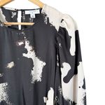 Alexis‎ x Target Long Sleeve Rope Belt Tiered Mini Dress Black White Print, Sz M Size M Photo 5