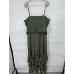VTG Masoni Fairy Renaissance Whimsical Midi Dress Women 20 Green Goblin Gremlin Size undefined Photo 1