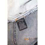 Stitch Star High Rise Cuffed Shorts Blue Size 8 Photo 3