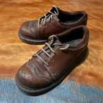 Dr. Martens Vintage  Brown Leather Wingtip Oxfords size 6 air ware preppy grunge Photo 1