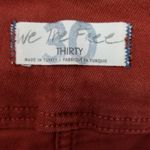 Free People  WE THE FREE PRIMROSE DENIM ZIPPER FRONT SKIRT 30 NWT Photo 5