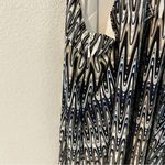 Kensie  Women's Sound Waves Printed Cami Dress Halter Neck Shift Chiffon‎ Size M Photo 7
