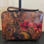 Patricia Nash  | “Cassini Sienna Sunset” Leather Wallet/Clutch w/ Matching Wallet Photo 3