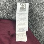 Athleta  Lightning Supersonic Capri Burgundy‎ Athletic Yoga Workout Leggings XS Photo 10