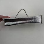 Vintage Rulo Creations Women's Shimmer Clutch Handbag Evening Bag Silver Small Photo 11