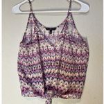 Victoria's Secret Victoria Secret Women’s Button & Tie Tank Top, Boho Retro 90’s Retro Y2K, Sz M Photo 2