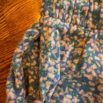 Mirth Patterned Floral “Blueberry” Shorts & Top Set | S Blue Photo 5