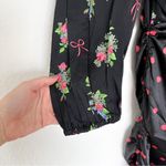 For Love & Lemons Wilson Print Ruched Dress Photo 5