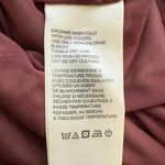 Free People  Reina Floral Velvet Off the Shoulder Top Women's Small Brown Ruched Photo 12