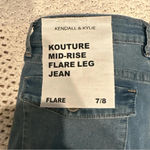 Kendall + Kylie  Kouture Mid Rise Flare Leg Jeans Women's 7/8 Blue
New Photo 3