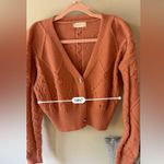 Altar'd State Altar’d State Button Up Cable Knit Cardigan Small Photo 7