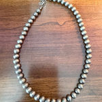 Navajo Pearls 8mm Silver Photo 0