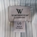 Worthington Modern Knit Mandarin Blazer Jacket Photo 5